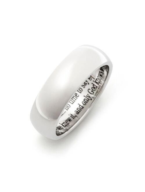 Eves's jewelry Eve's Jewelry Men's Stainless Steel Bereavement Prayer Ring