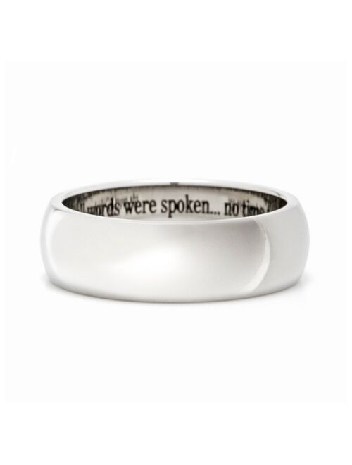 Eves's jewelry Eve's Jewelry Men's Stainless Steel Bereavement Prayer Ring