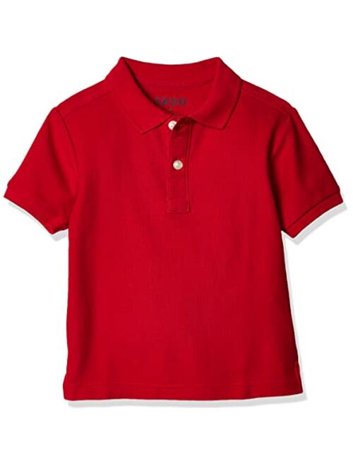 IZOD Toddler Boys' School Uniform Short Sleeve Pique Polo