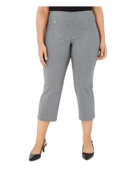 Plus Size Tummy-Control Capri Pants, Created for Macy's