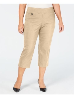 Plus Size Tummy-Control Capri Pants, Created for Macy's