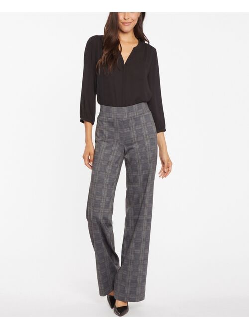 NYDJ Women's Ponte Relaxed Leg Pull-On Pants