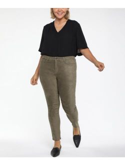 Plus Size Ami Skinny in Stretch Faux Suede Pants