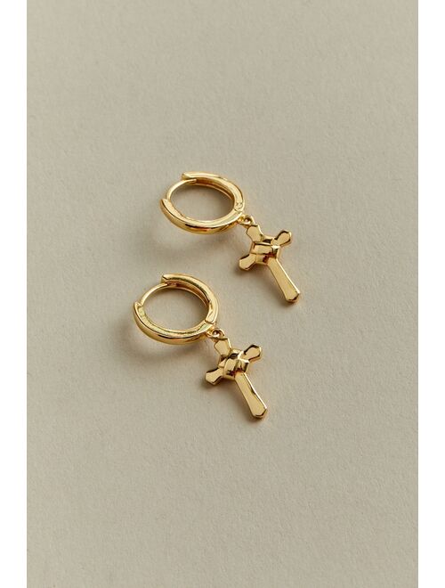 Urban outfitters King Ice Cross Hoop Earring