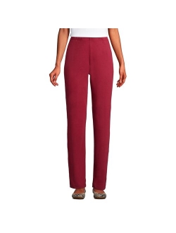 Petite Lands' End Sport Knit High Waist Pants