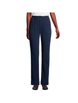 Petite Lands' End Sport Knit High Waist Pants