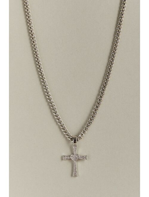 Urban Outfitters Cross My Heart Pendant Necklace