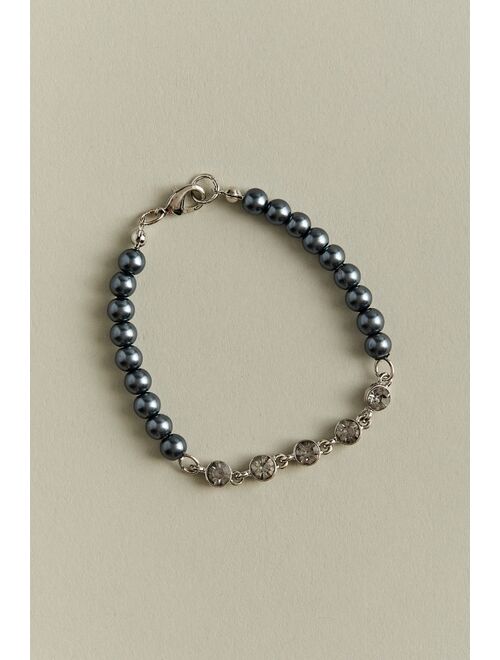 Urban Outfitters Noah Pearl & Rhinestone Bracelet