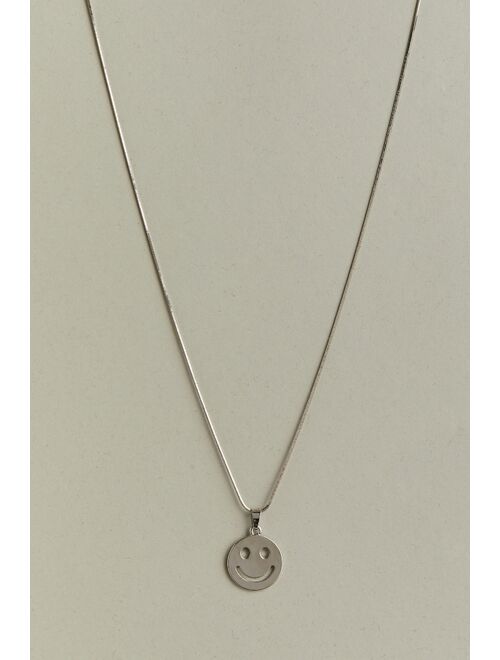 Urban Outfitters Happy Face Charm Necklace