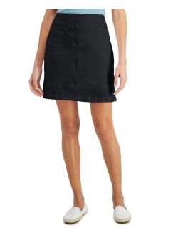 Karen Scott Knit Waistband Skort