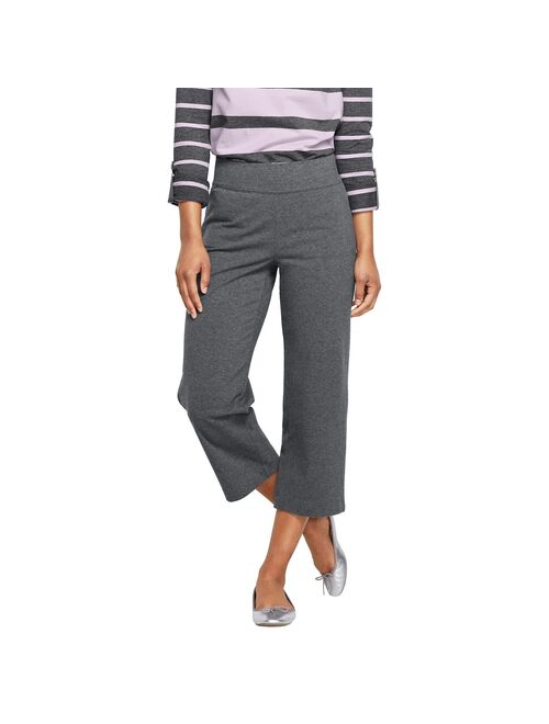 Women's Lands' End Starfish Straight-Leg Pull-On Crop Pants