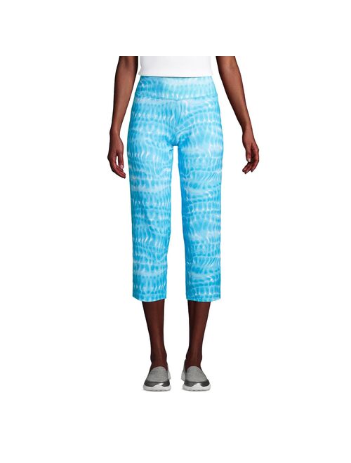 Women's Lands' End Active UPF 50 Crop Yoga Pants