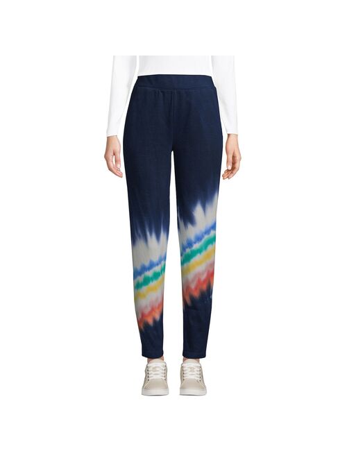 Women's Lands' End Serious Sweats Ankle Sweatpants