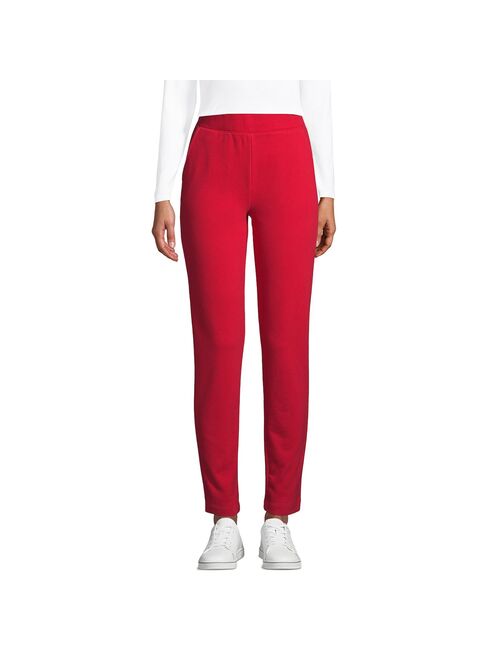 Women's Lands' End Serious Sweats Ankle Sweatpants