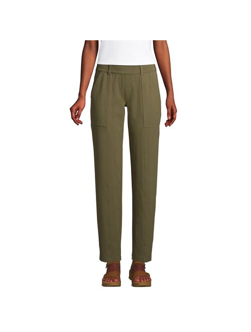 Women's Lands' End Starfish Pull-On Utility Ankle Pants