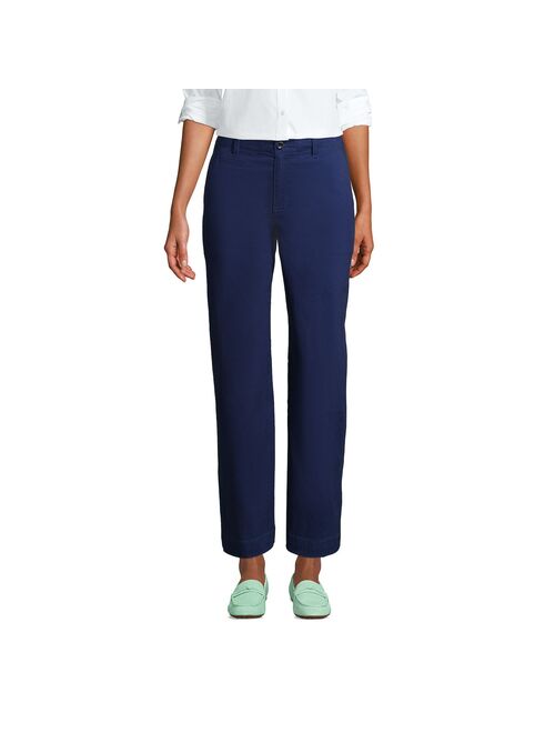 Women's Lands' End Wide Leg Ankle Pants