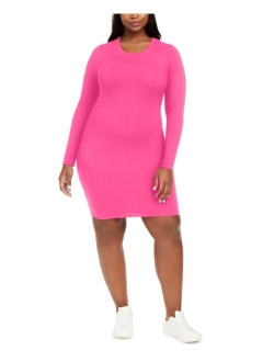 Petite Long-Sleeve Bodycon Dress, Created for Macy's