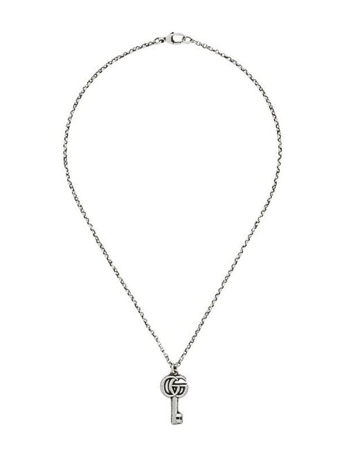 Gucci Double G key charm necklace