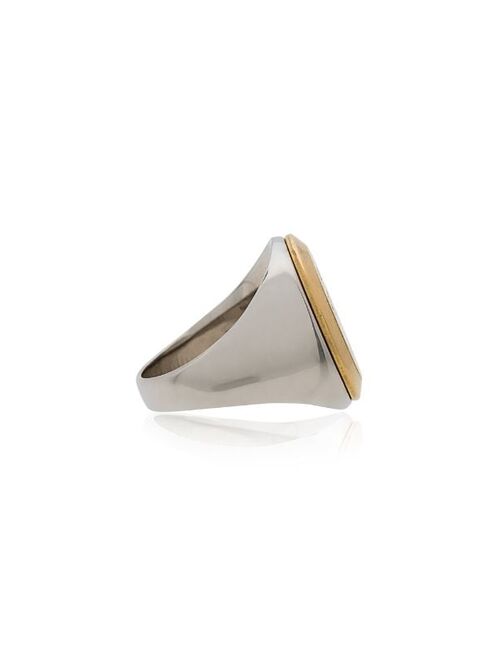 Alexander McQueen signet ring