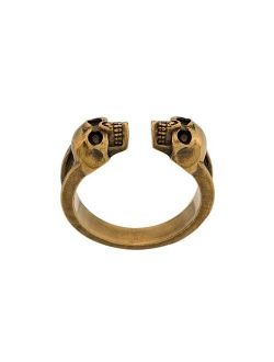 skull engraved ring