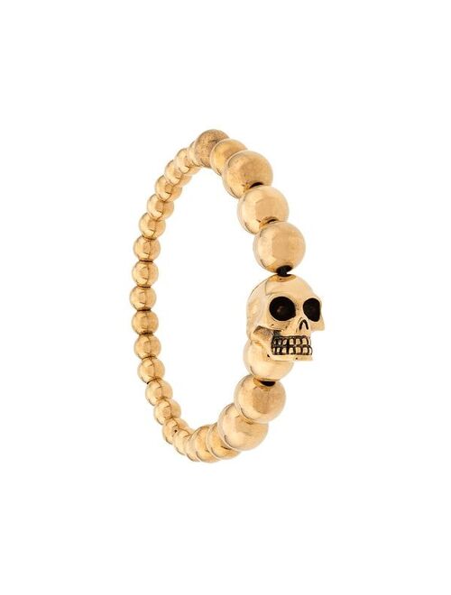 Alexander McQueen skull multibeaded bracelet