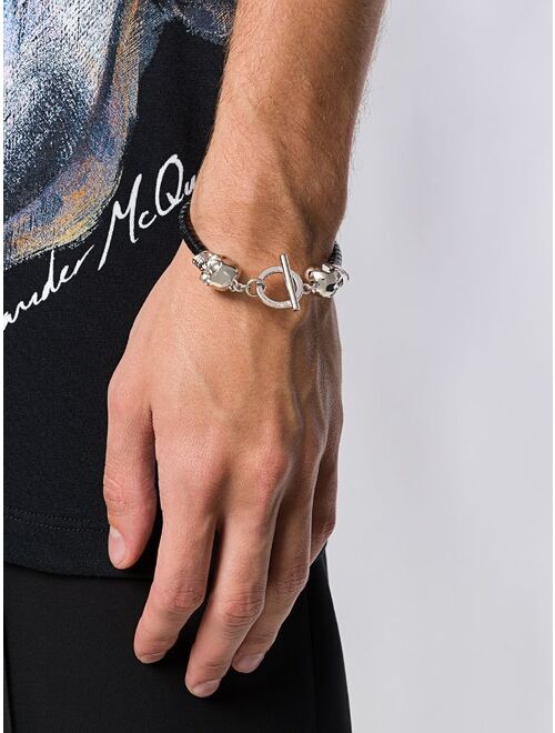 Alexander McQueen skull bracelet