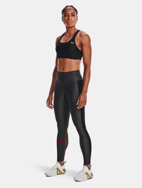 Under Armour Women's Project Rock HeatGear® No-Slip Waistband Full-Length Leggings