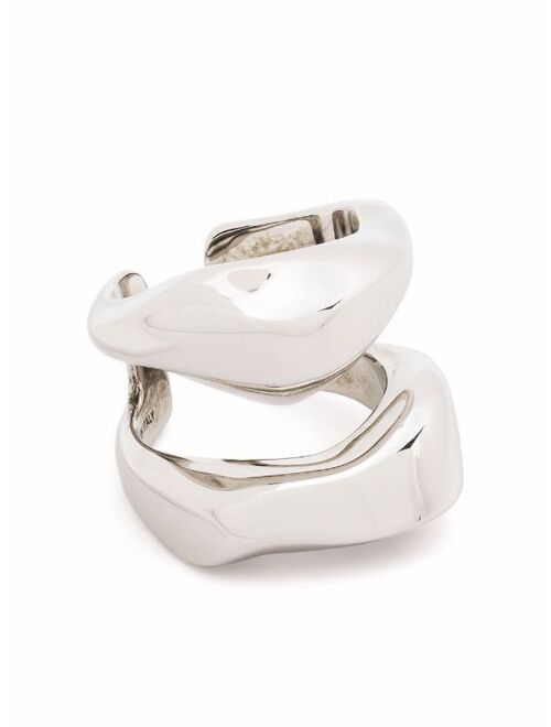 Alexander McQueen double band ring