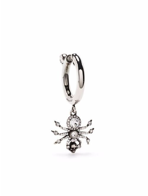 Alexander McQueen spider pendant earring