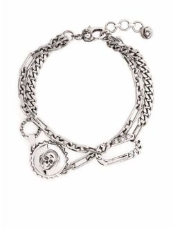 skull charm bracelet