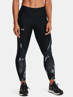 Women's HeatGear Armour Printed Ankle Leggings