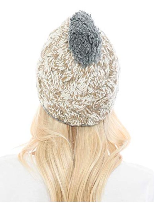 THE COLLECTION ROYAL Sulav Woolen Lined Beanie Ski Sherpa Hat