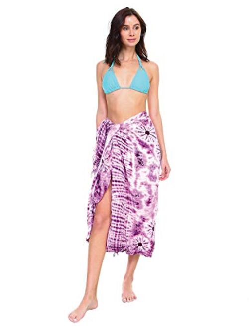 The Collection Royal Tie Dye Rayon Sarong