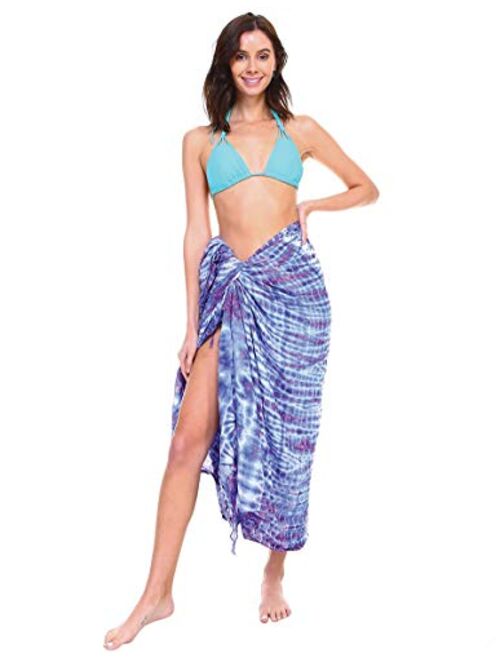 The Collection Royal Tie Dye Rayon Sarong