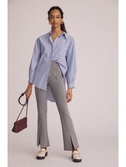 Seamed Flare Pants