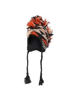 THE COLLECTION ROYAL Mohawk Woolen Lined Beanie Ear Flap Hat