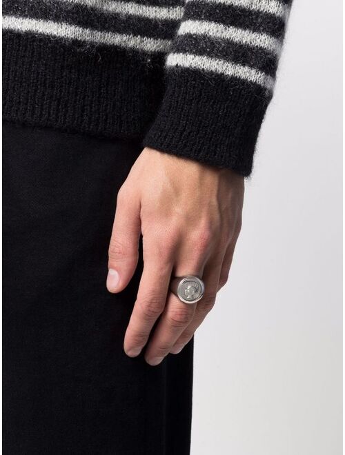 Diesel Icon signet ring