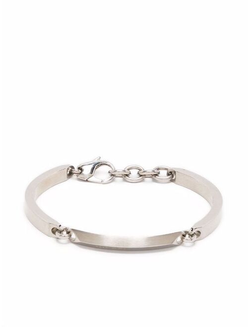 Diesel link curved bracelet