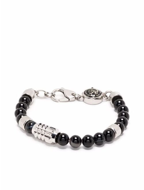 Diesel mixed-charm bead bracelet