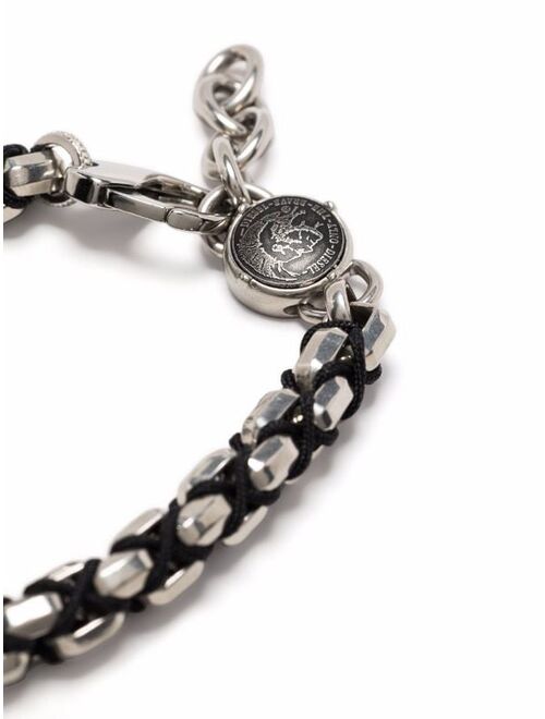 Diesel stackable chain-link bracelet