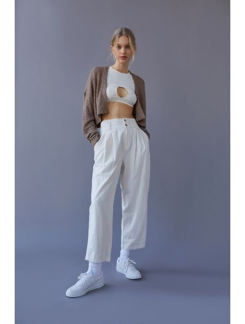 Urban Outfitters UO Sloane Linen Tapered Pant