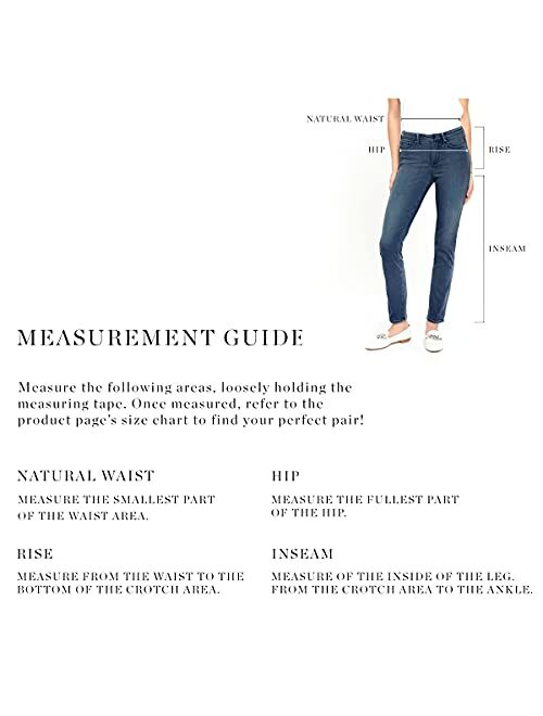 NYDJ Women's Petite Sheri Slim Jeans | Slimming & Flattering Fit