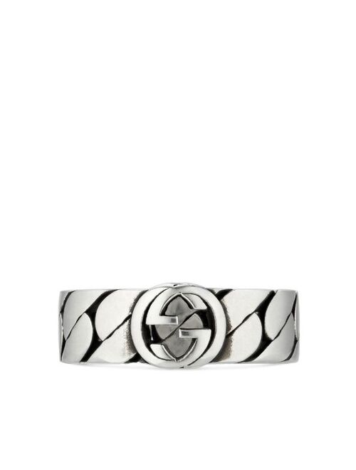 Gucci Interlocking G wide ring