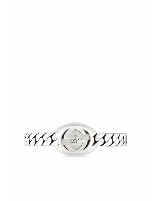 Gucci thin Interlocking G ring