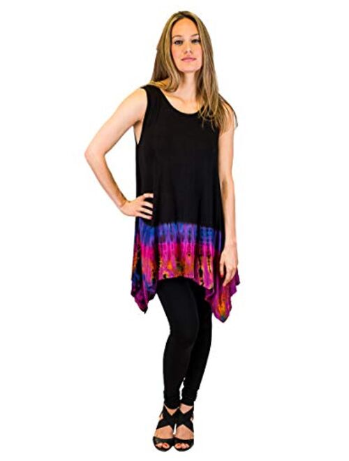 The Collection Royal Shark-bite Sleeveless Tunic