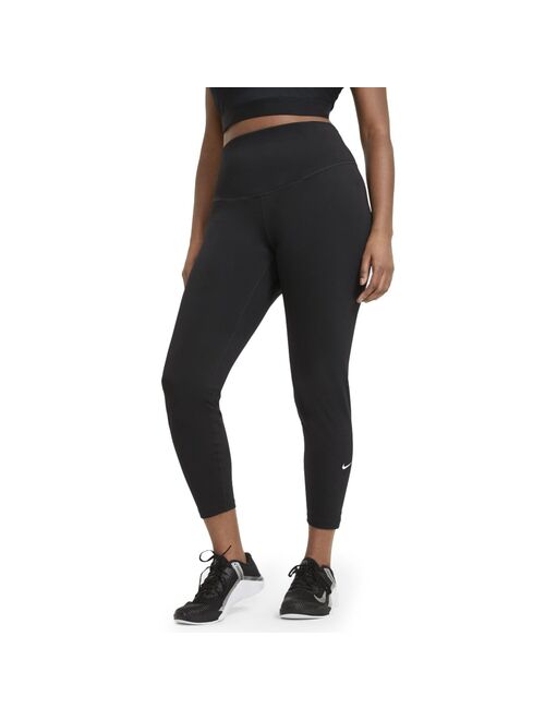 Plus Size Nike One Mid-Rise Leggings