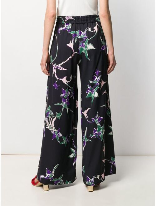 La DoubleJ printed palazzo pants