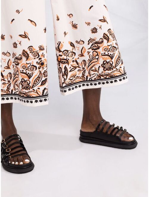 La DoubleJ Fauve print culottes