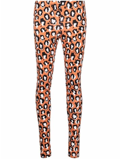 La DoubleJ Lady Leopard leggings