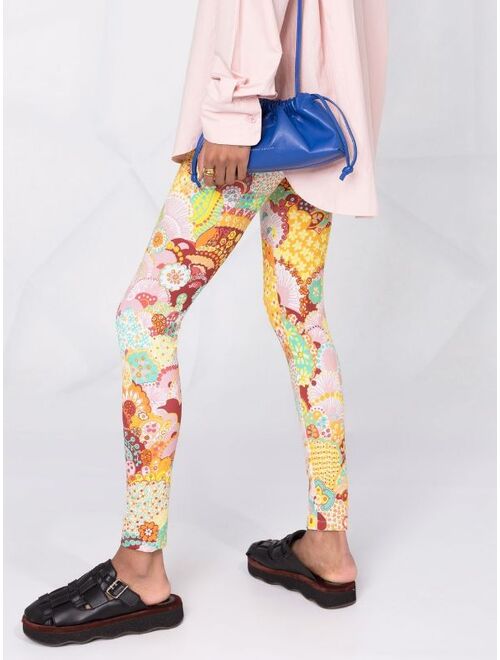 La DoubleJ Holi floral-print leggings